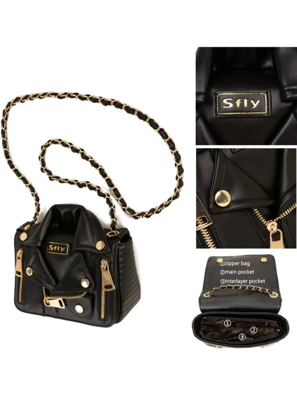 Chic Women's Leather Satchel Bag with Chain Strap | Stylish Crossbody & Evening